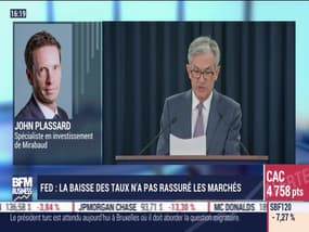 John Plassard (Mirabaud): La baisse des taux de la Fed n'a pas rassuré les marchés - 09/03