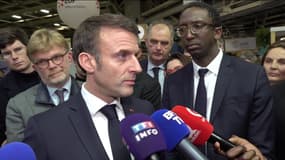 Emmanuel Macron s'est exprimé ce samedi 24 février depuis le Salon de l'agriculture