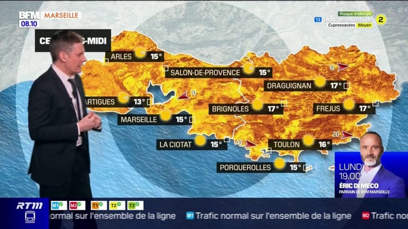 Météo Bouches-du-Rhône: du soleil avec un ciel voilé