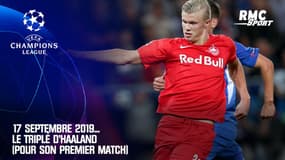 17 septembre 2019... Le triplé d'Haaland en Ligue des champions (pour son premier match)