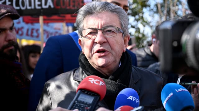 Jean-Luc Mélenchon à Marseille le 7 mars