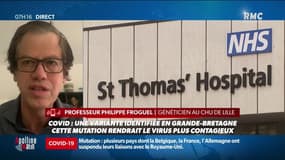 La nouvelle souche "a de nombreuses anomalies génétiques qui pourraient faciliter l’entrée du virus dans le corps", explique un généticien