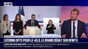 Budget/49.3: pour Romain Eskenazi, député (PS), le budget de Sébastien Lecornu "n'est pas un budget socialiste"