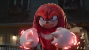 Knuckles dans "Sonic 2 Le Film"