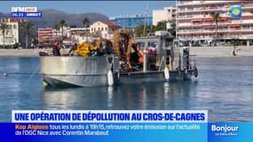 Cros-de-Cagnes: une opération de dépollution lancée