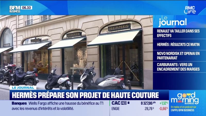 Hermès prépare son projet de haute couture