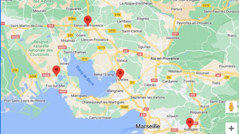 Les stades du tournoi Maurice Revello 