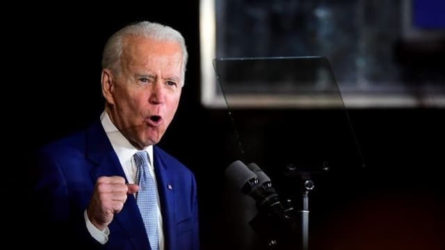 Joe Biden en mars 2020