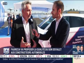 Franck Lebouchard (Devialet): Faurecia va proposer la qualité du son Devialet aux constructeurs automobiles - 09/01