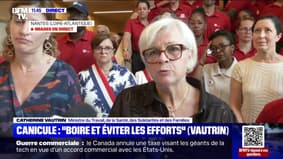 Canicule: "Les hôpitaux sont prêts"dit Catherine Vautrin