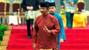 Le sultan Hassanal Bolkiah dans la capitale du Brunei, le 3 avril 2019.