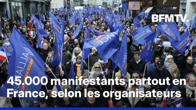 Colère des policiers: des milliers de manifestants en France pour alerter sur les manques de moyens