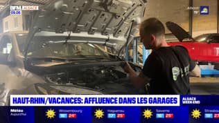 Haut-Rhin: les garages pris d'assaut avant les départs en vacances