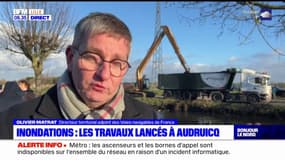 Inondations dans le Pas-de-Calais: des travaux d'urgence lancés à Audruicq 