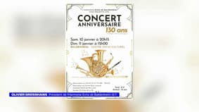 Concerts 130 ans de l'Harmonie Echo à Baldenheim - La météo de Colas du vendredi 9 janvier 2026