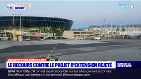 Aéroport Nice Côte d'Azur: le recours contre le projet d'extension rejeté par la justice