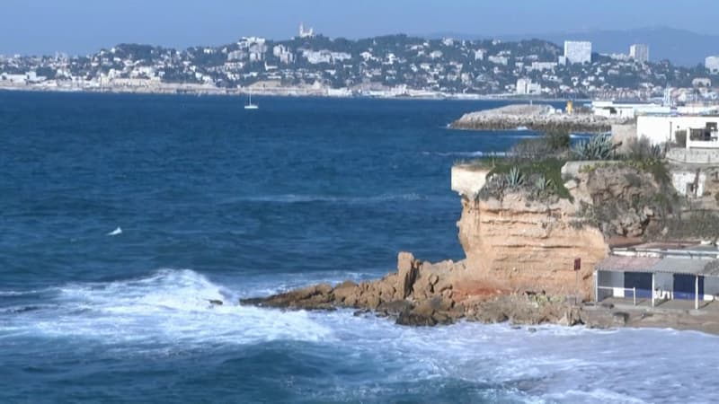 "Effondrements réguliers", "inondations": les cabanons marseillais menacés par l'érosion