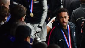 L'altercation de Neymar avec Nelson, supporter de Rennes, le 27 avril 2019