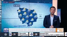 Météo Paris Île-de-France du 30 novembre: Ciel nuageux et quelques averses dans la matinée