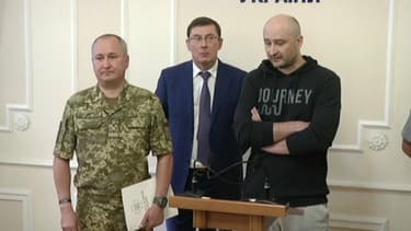Arkadi Babtchenko le 30 mai 2018, à Kiev