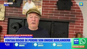 BFM Nice et vous avec Margaux Sansano – La commune de Fontan risque de perdre son unique boulangerie faute de repreneur. 