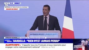 Européennes: "Je sais que vous serez au rendez-vous" assure Jordan Bardella 