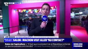 Salon de l'agriculture: pas de grand débat, mais Emmanuel Macron veut aller "au contact"