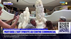 Lyon: l'art s'invite au centre commercial la Part-Dieu