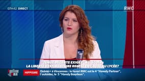 Sur RMC, Marlène Schiappa dit ne pas "vouloir entrer dans un clash avec le président de la République sur le "crop top""