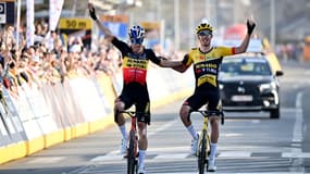 Wout Van Aert et Christophe Laporte
