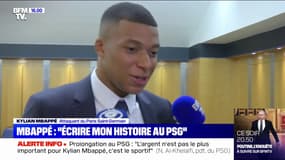 Kylian Mbappé: "J'ai prévenu Emmanuel Macron" de mon choix de rester au PSG
