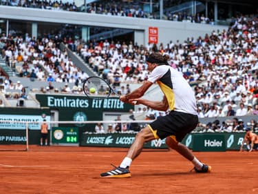 Alexander Zverev en finale de Roland-Garros le 9 juin 2024