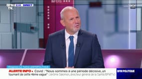 Jérôme Salomon se dit "vigilant mais pas inquiet" quant aux mobilisations anti-pass sanitaire