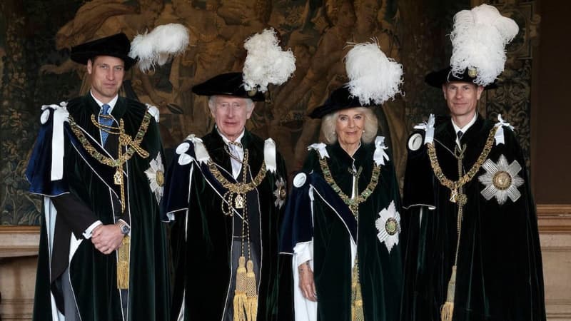 Regarder la vidéo La famille royale réunie en Ecosse pour une cérémonie ancestrale