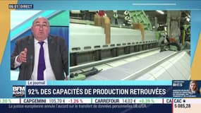 La France récupère 92% de ses capacités économiques
