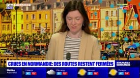 Crues en Normandie: des routes restent fermées