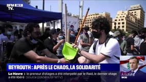 La solidarité s'organise à Beyrouth après les explosions de mardi
