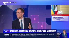Macron : "détermination à soutenir l'Ukraine" - 16/02