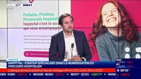 Romain Revellat (Happytal) : Happytal, une startup spécialisée dans la numérisation du parcours hospitalier - 15/09