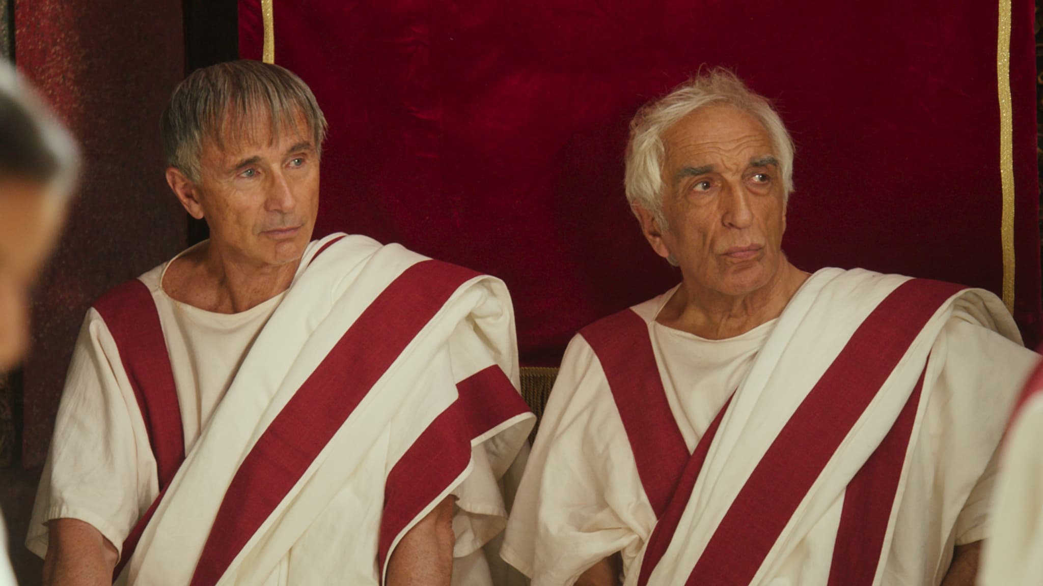 Thierry Lhermitte et Gérard Darmon dans "Brutus vs. César"