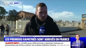 Virus: le premier avion  rapatriant des Français de Chine s'est posé à Istres