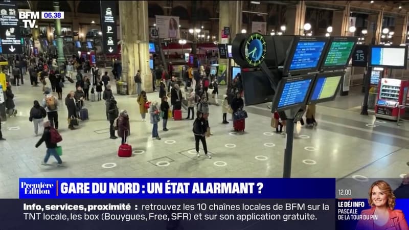 Risque d'effondrement, d'incendie... Un rapport inquiétant alerte sur l'état de la gare du Nord à Paris