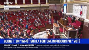 À l'Assemblée nationale, les députés approuvent un "impôt sur la fortune improductive"