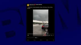 Une dépression a généré des intempéries dans le nord de l'Italie ce jeudi 22 mai.
