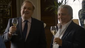 Didier Bourdon et Christian Clavier dans le film "Cocorico" (2024)