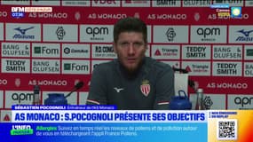 AS Monaco : Sébastien Pocognoli, le nouvel entraîneur présente ses objectifs