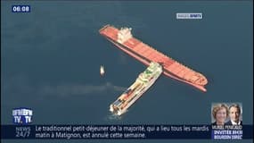 Pollution au large du cap Corse: François de Rugy accuse le navire tunisien 