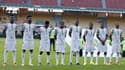Peu de public en tribunes derrière les joueurs du Ghana à la CAN 2022