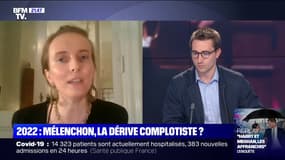 Pour cette spécialiste du complotisme, les propos de Jean-Luc Mélenchon de dimanche sont "de nature conspirationniste"