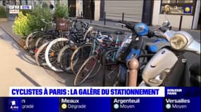 Paris: la galère du stationnement pour les cyclistes